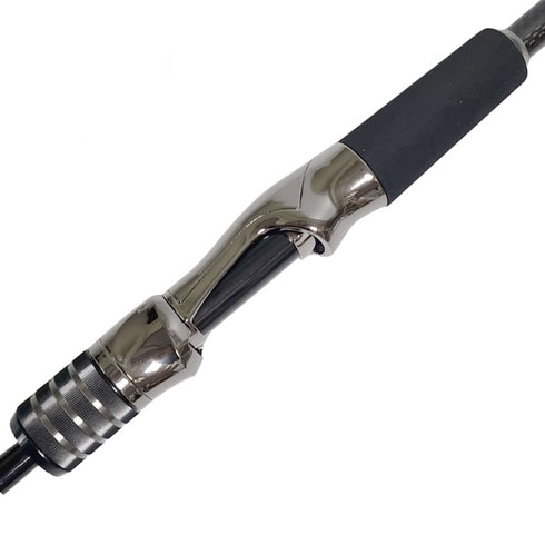 Spinning Reel Seats (RCHS16) - PVD Plated High Gloss Gunmetal, Body only