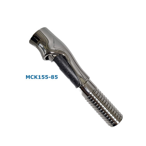 Spinning Reel Seats (RCHS16) - PVD Plated High Gloss Gunmetal, Body only