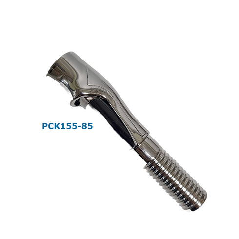 Spinning Reel Seats (RCHS16) - PVD Plated High Gloss Gunmetal, Body only