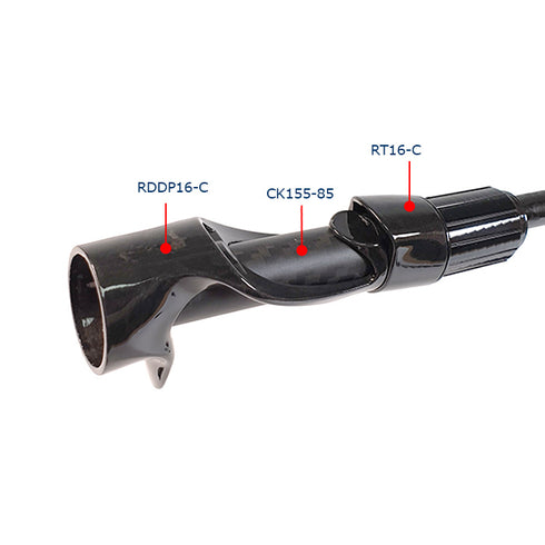 Carbon Material RDDP16/AB Bait Reel Seat- Body only