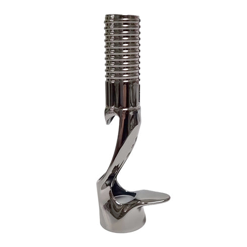 Bait Casting Reel Seats (RDDP16-GM) - PVD Plated High Gloss Gunmetal, Body only