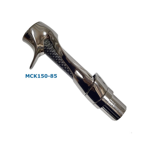 Bait Casting Reel Seats (RFBA16-GM) - PVD Plated High Gloss Gunmetal,Nut included