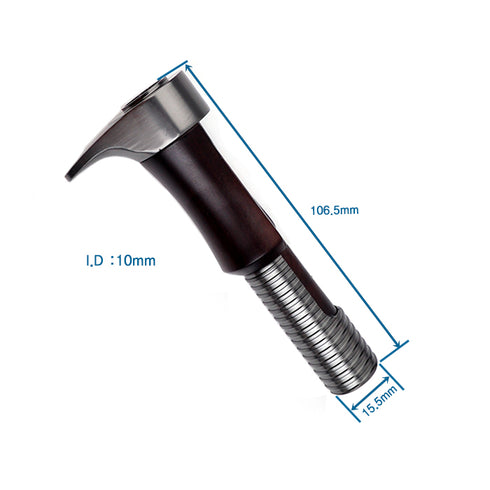 Jadrak Casting Reel Seats (RS16-25TA) Black wood Nut Included