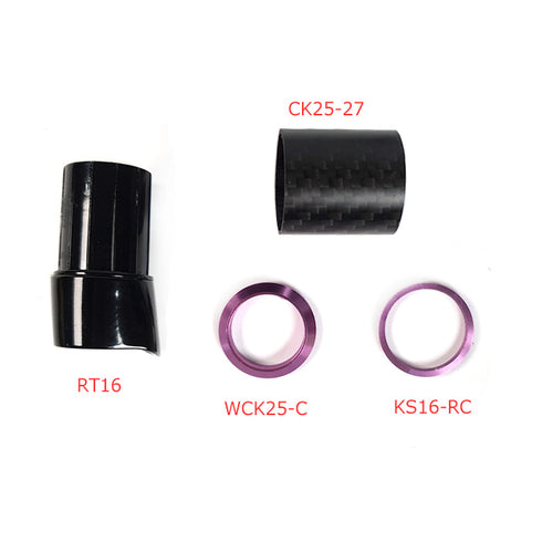 Quick Lock Nut for 16 Size Reel Seats (RT16-BL) - Black