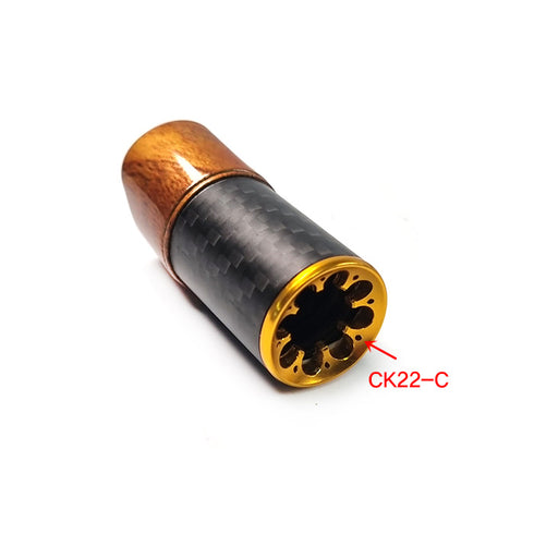 RT16 bonded with Carbon Pipe (RT16-CK22-LW) - Light Wood