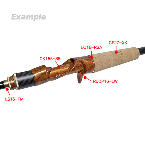 RT16 bonded with Carbon Pipe (RT16A-15) - Light Wood
