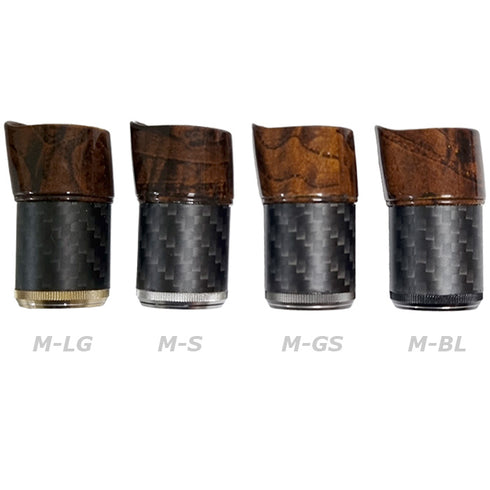 RT16 bonded with Carbon Pipe (RT16A-16) - Dark Wood