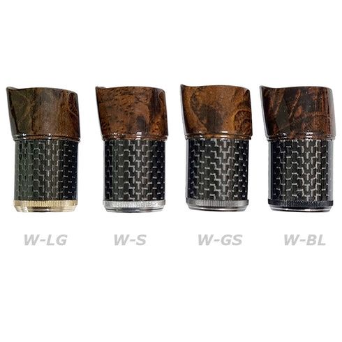 RT16 bonded with Carbon Pipe (RT16A-16) - Dark Wood