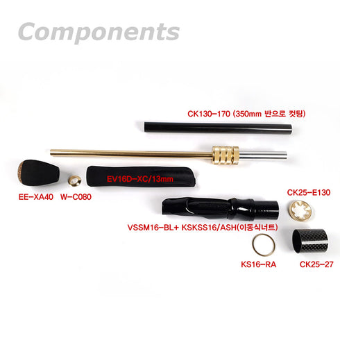 Length Adjustable Aluminum Rear Grip (SF-EXT)