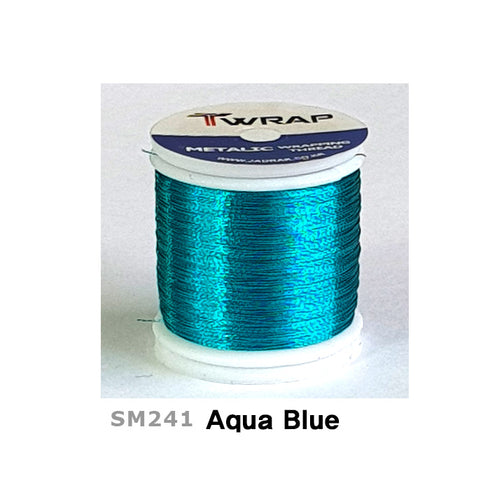 Jadrak T-Wrap Spark Metalic Wrapping Threads (SM) - A Size, 150m