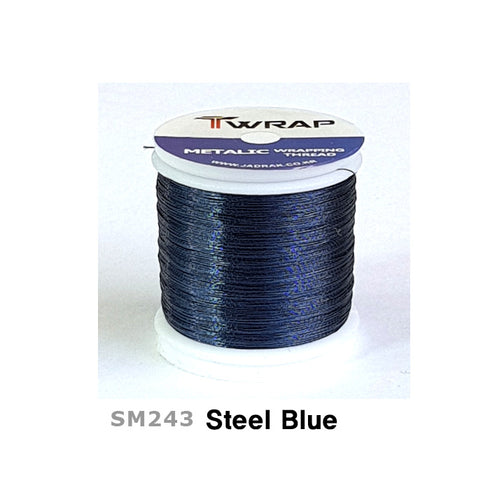Jadrak T-Wrap Spark Metalic Wrapping Threads (SM) - A Size, 150m