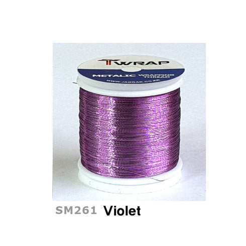 Jadrak T-Wrap Spark Metalic Wrapping Threads (SM) - A Size, 150m