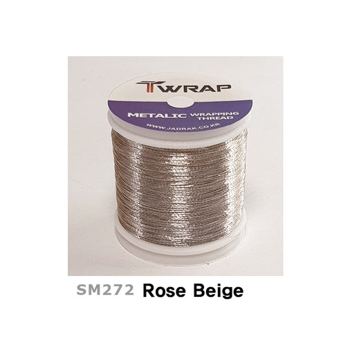 Jadrak T-Wrap Spark Metalic Wrapping Threads (SM) - A Size, 150m