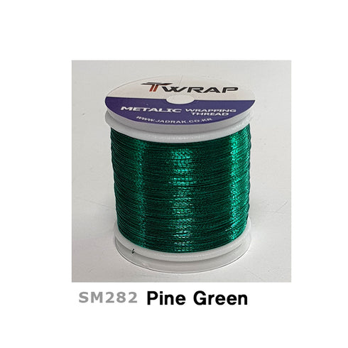 Jadrak T-Wrap Spark Metalic Wrapping Threads (SM) - A Size, 150m