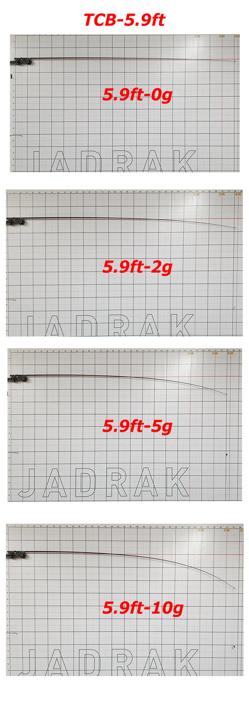 TCB 1pcs 4.9FT/5.9FT Boron Blanks