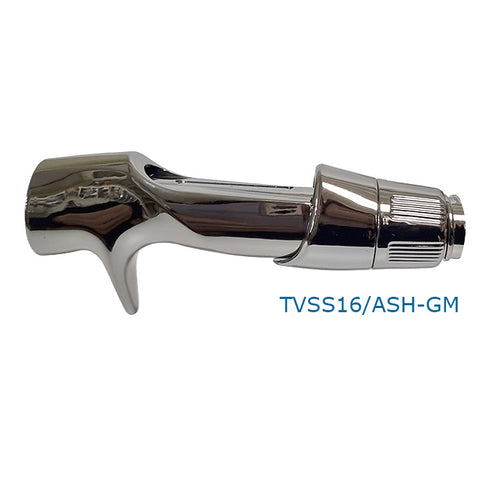 Fuji Bait Casting Reel Seats (TCSM16-GM) -PVD Plated High Gloss Gunmetal, Body only