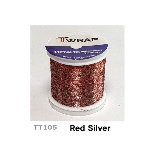 Jadrak T-Wrap Two Tone Color Metalic Wrapping Threads (TT) - A size, 100m