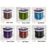 Jadrak T-Wrap Two Tone Color Metalic Wrapping Threads (TT) - A size, 100m