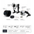 JADRAK T-SYSTEM USB Space Wall Mount Vertical Rod Dryer (TVDS-USB)