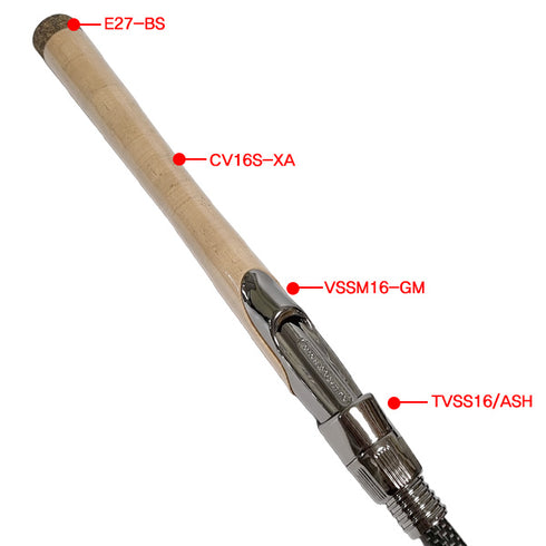 Fuji TVS16 Hood Nut (TVSS16/ASH-GM) - PVD Plated High Gloss Gunmetal