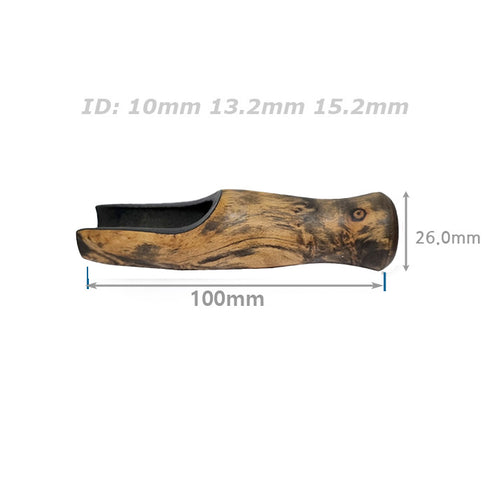 Natural Wood Grip for Fuji IPS16 Reel Seat (WI16D-NA100)