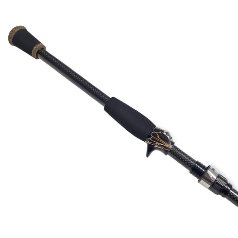 RSKT16 Black Marble Baitcasting Rear Grip Kit (ZX) - Rod Building