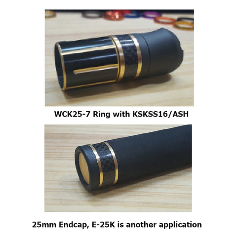 Carbon Winding Check for Fuji KSKSS16/ASH and Rear Grip (CK25-07)