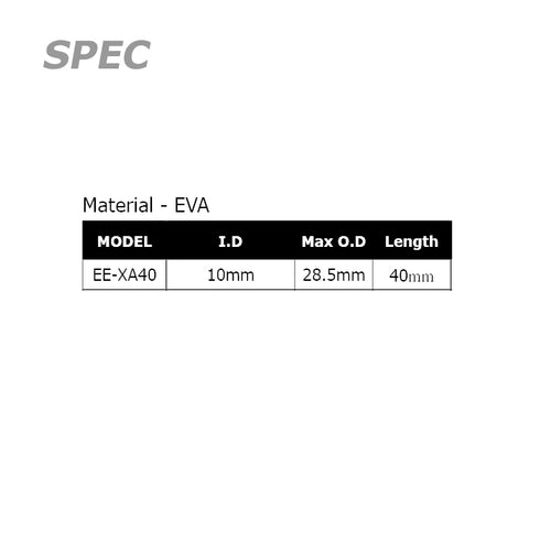 EVA Rear Grip with Rubber Cork End Cap (EE-XA)