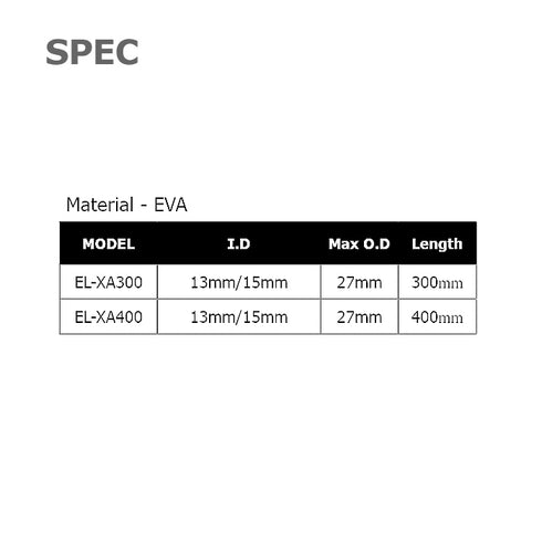 EVA Long Rear Grip (EL-XA) - L 300mm,400mm