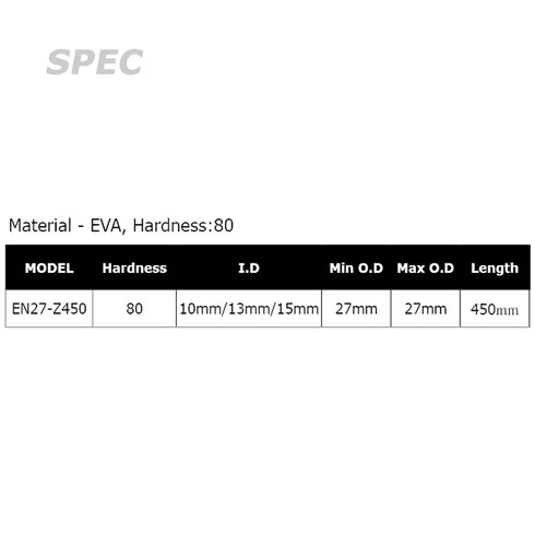 EVA Straight Grip (EN27-Z450) - Hardness 80