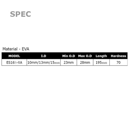 EVA Rear Grip for Fuji SKTS16 Reel Seats (ES16S-XA)