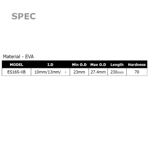 EVA Rear Grip for Fuji SKTS16 Reel Seats (ES16S-XB)