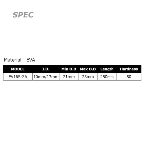 EVA Rear Grip for Fuji VSS16 Reel Seats (EV16S-ZA)