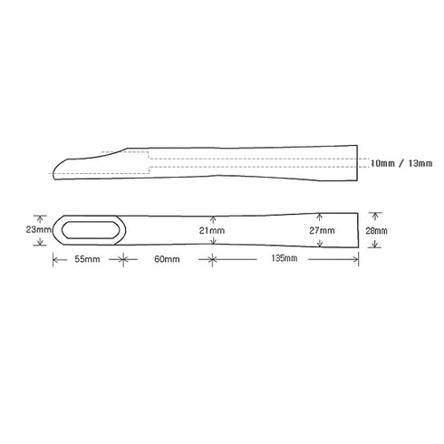 EVA Rear Grip for Fuji VSS16 Reel Seats (EV16S-ZA)