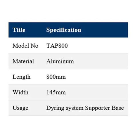 Jadrak T-SYSTEM Aluminum Profile Station (TAP800)