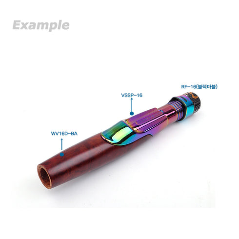 Rose Wood Rear Grip for Fuji VSS16 Reel Seats (WV16D-BA)