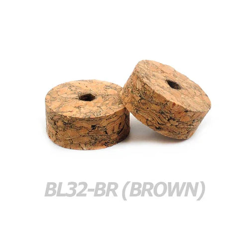 Lot of 12ea Burl Cork Rings (BL32-13)