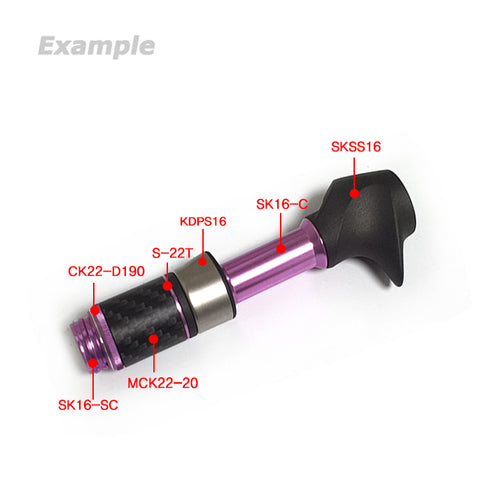 Winding Check for KDPS16 and CK22 Metal Part (CK22-D190)