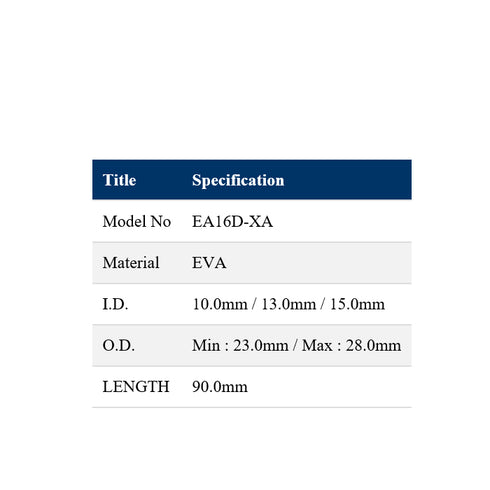EVA Rear Grip for Fuji ACS16 Reel Seats (EA16D-XA)