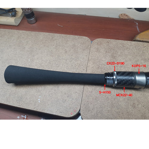 EVA Rear Grip for Fuji ACS16 Reel Seats (EA16S-XD) - L 230mm