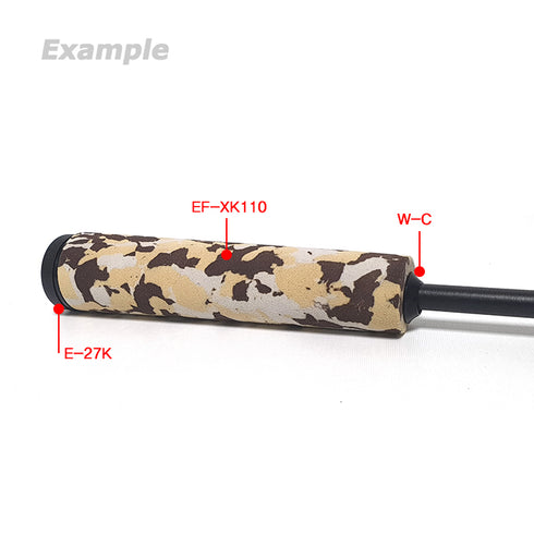 Color EVA Grip for General Rear Grip (EF27-XK110-Camo)