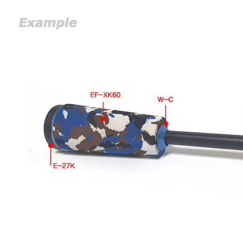 Color EVA Grip for General Rear Grip (EF27-XK60-Camo)