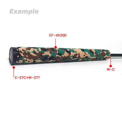 Color EVA Grip for General Rear Grip (EF27-XK200-Camo)