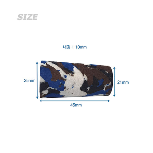 Camo EVA Foregrip in front of Reel Seats Screw (EG-XA45-Camo)