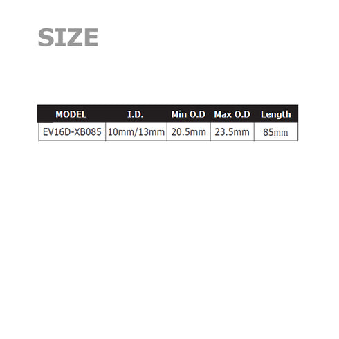 EVA Rear Grip for Fuji VSS16 Reel Seats (EV16D-XB)