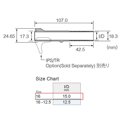 Fuji Spinning Reel Seats (IPSM16-AU) - Aurora, Body only