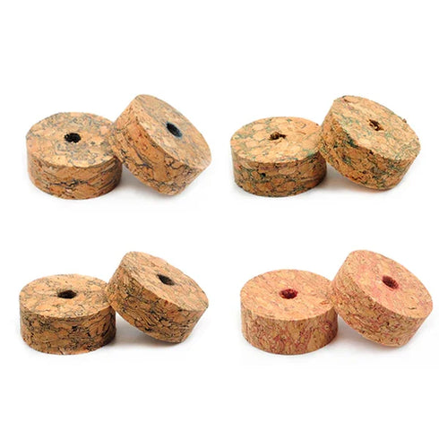 Lot of 12ea Burl Cork Rings (BL32-13)