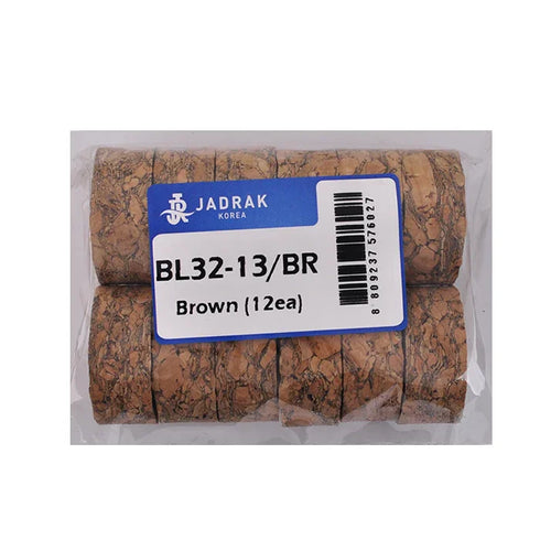 Lot of 12ea Burl Cork Rings (BL32-13)
