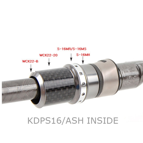 Fuji Quick Lock Nut (KDPS16) - Silver,Black. Gunsmoke Option