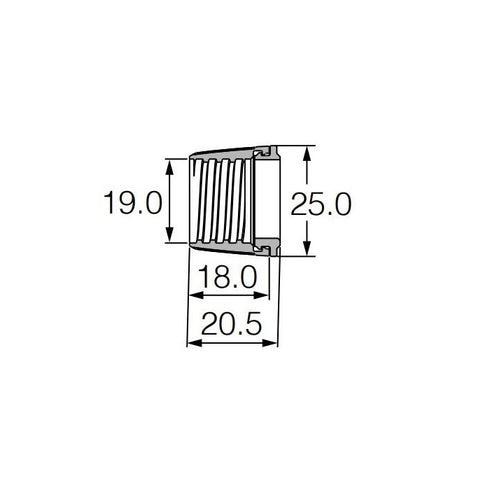Fuji Short Type Locking Nut (LOS16/AN)